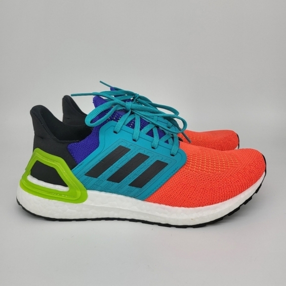 Adidas ULTRABOOST 20 'WHAT THE SOLAR RED' Men's Running Shoes Size 8 - Picture 3 of 7